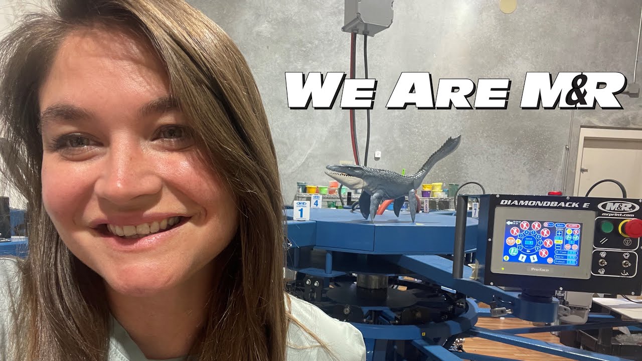 We are M&R:  Moving up to an automatic press with Custom Crew Wear