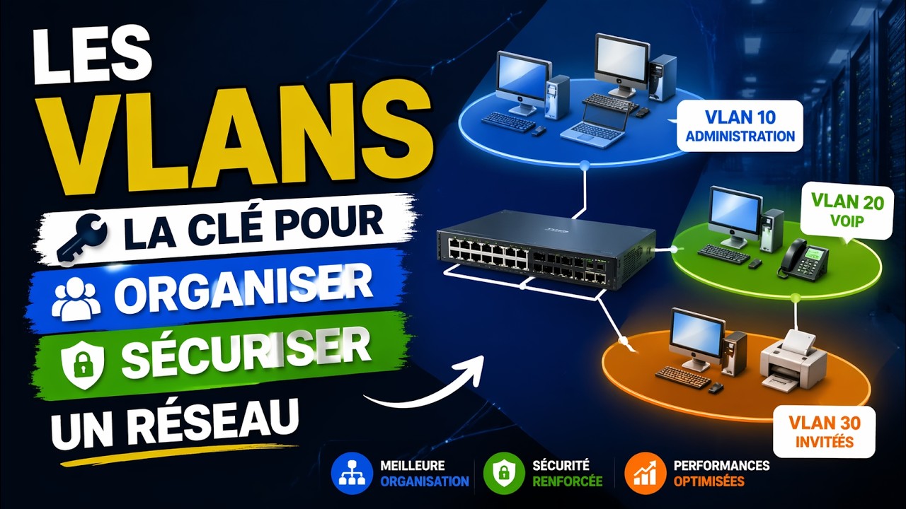 Pourquoi utiliser des VLAN ? Le secret des réseaux performants