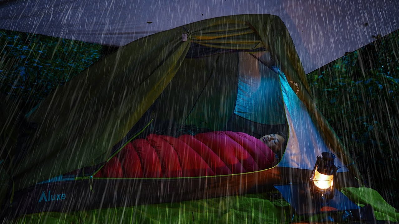 Solo Camping Hujan | 3 Hari Di Tengah Hutan | Tidur Santai Ditemani Suara Hujan