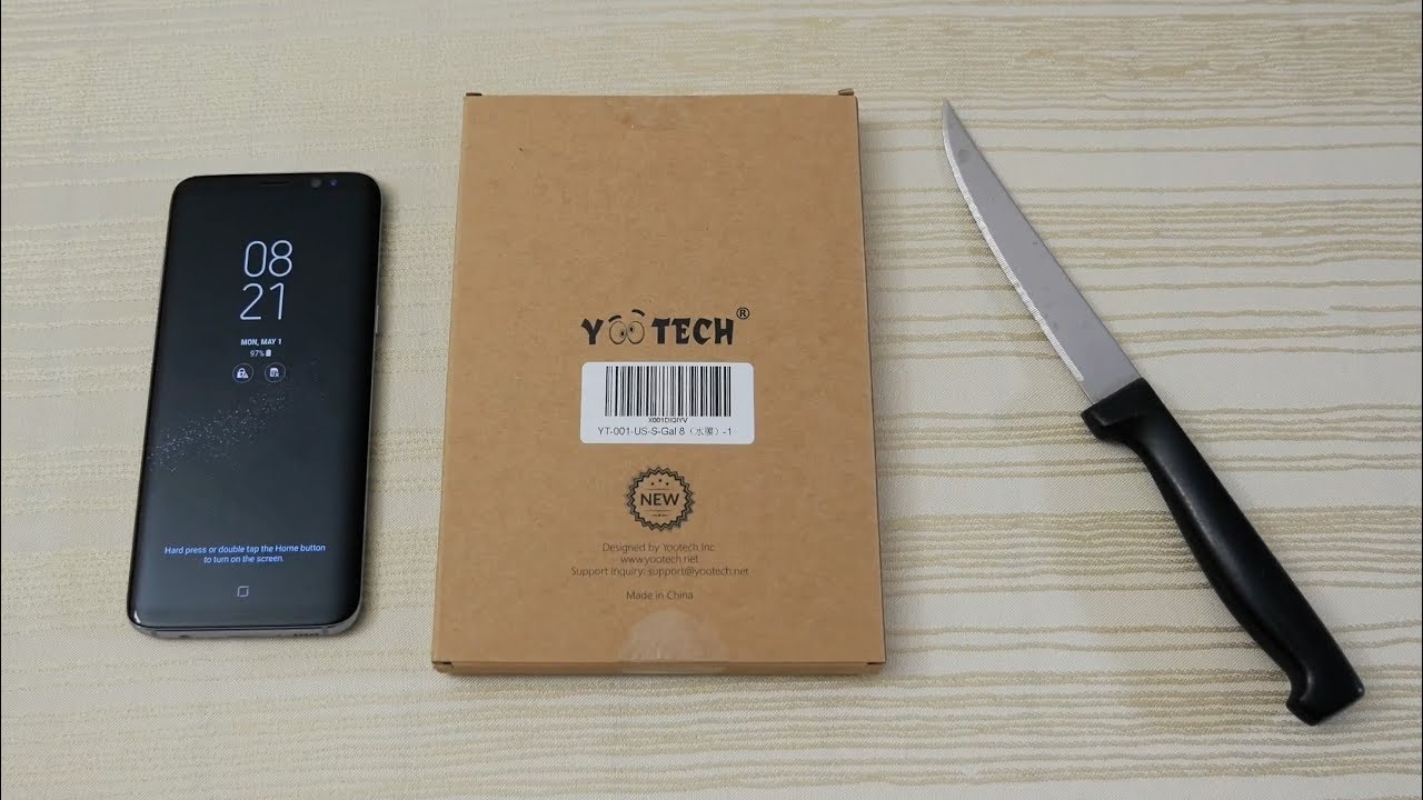 Yootech Galaxy S8 Screen Protector! (4K)