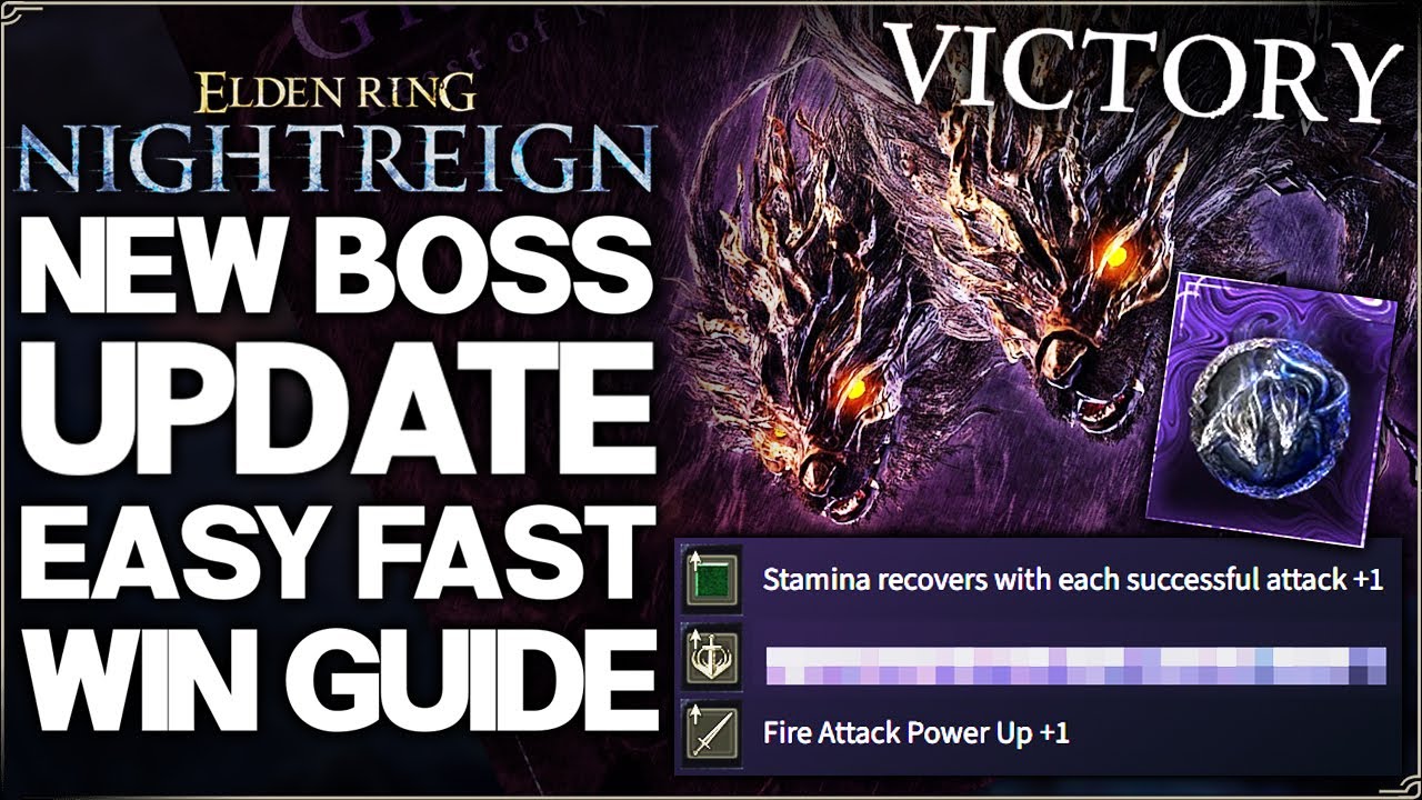 Elden Ring Nightreign - BEST NEW BOSS UPDATE - Easy Everdark Gladius Win Guide & New Relic Unlock!