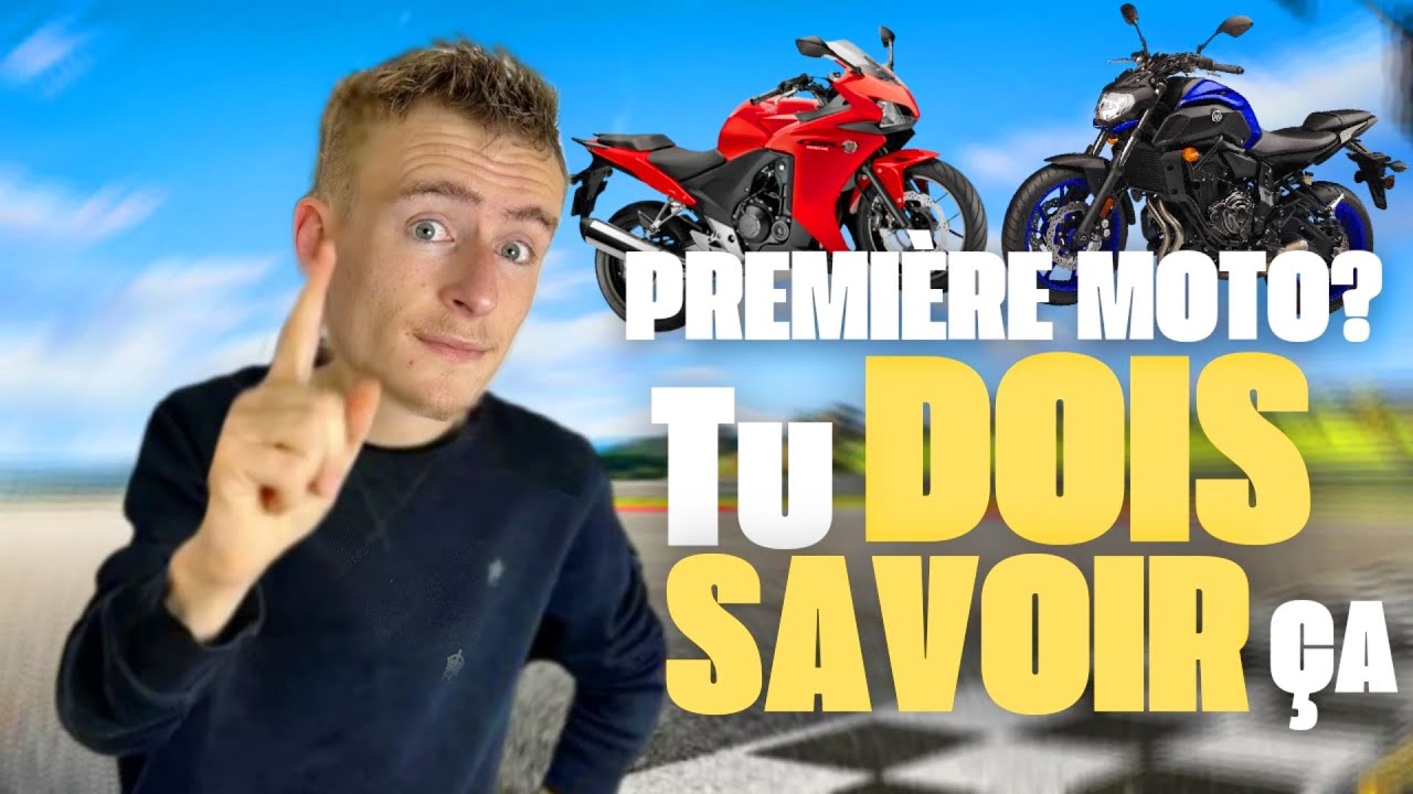 Ce que tu DOIS SAVOIR AVANT d'acheter TA PREMIÈRE MOTO ! #GMD