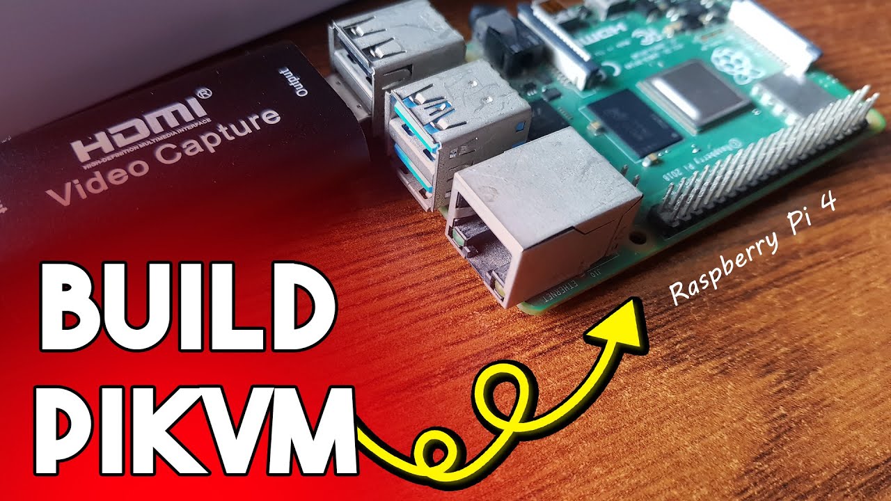 Как собрать PiKVM с помощью Raspberry Pi 4