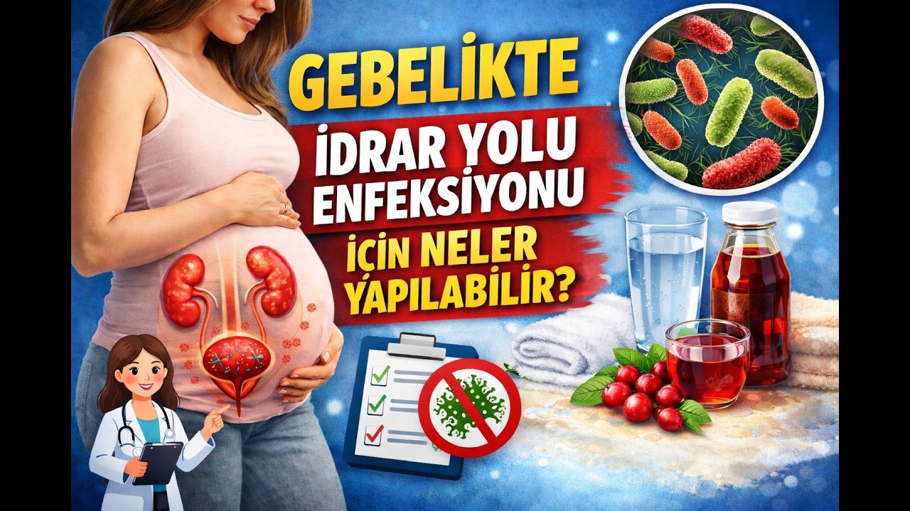 Gebelikte idrar yolu enfeksiyonu için neler yapılabilir ?