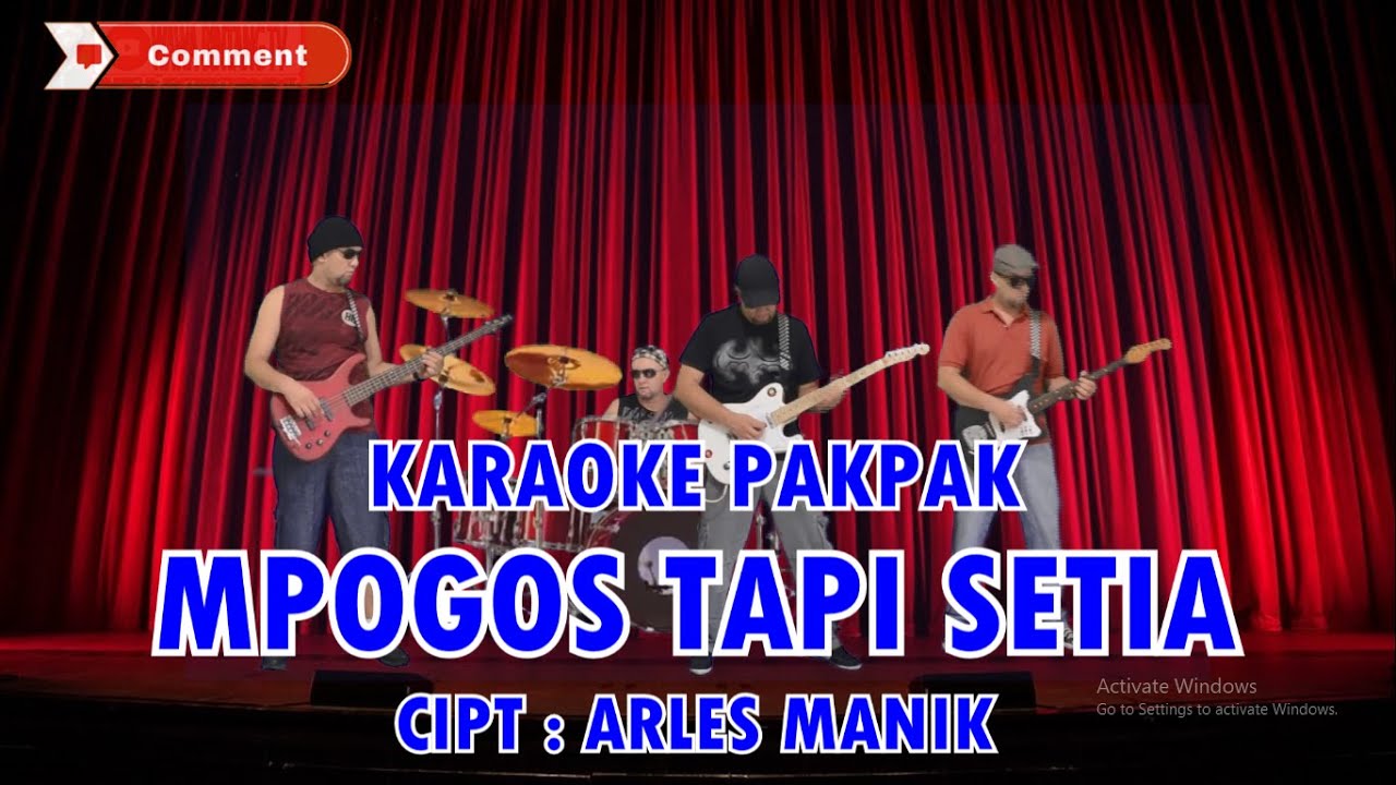 MPOGOS TAPI SETIA || KARAOKE PAKPAK || CIPT ARLES MANIK