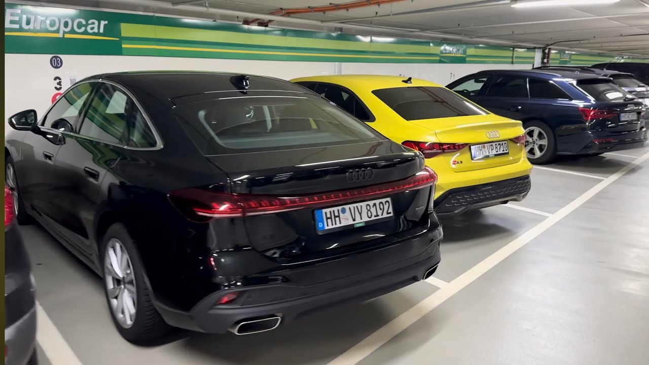 Europcar Car Rental selection Frankfurt Airport FRA