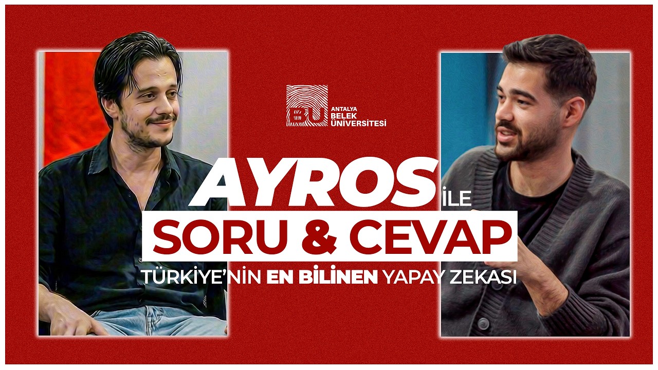 Yapay Zekâ Sanatçısı Ayros Üniversitemizde! | Özel Soru Cevap