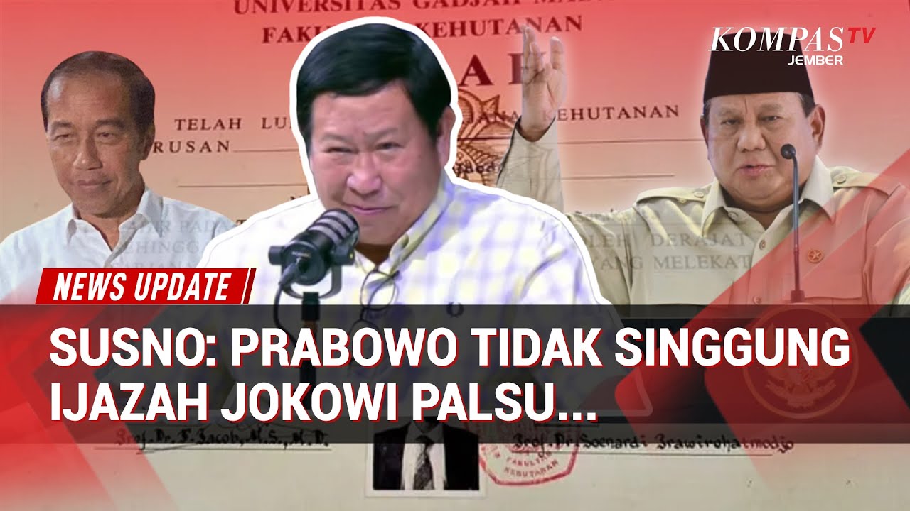 Susno Blak blakan! Prabowo Tanggapi Kasus Ijazah Jokowi Saat Pertemuan Dengan Oposisi