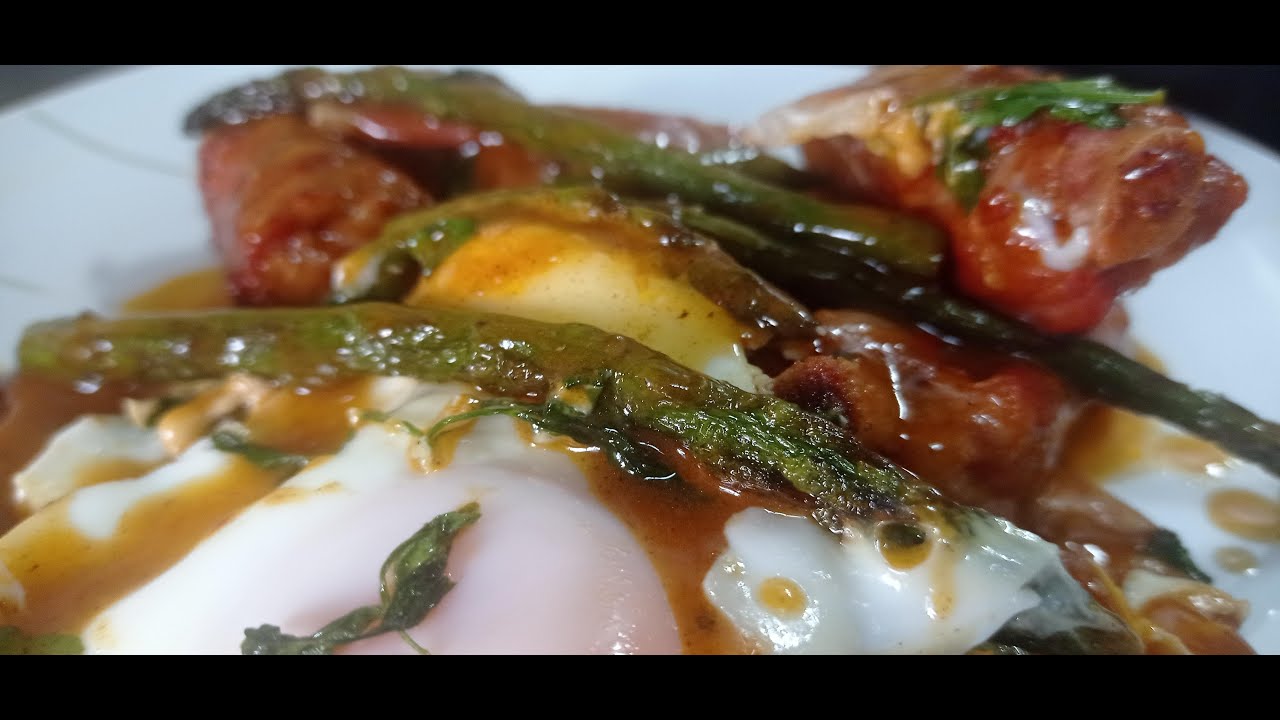 Salmorrejo aragonés, huevos en salmorrejo aragonés