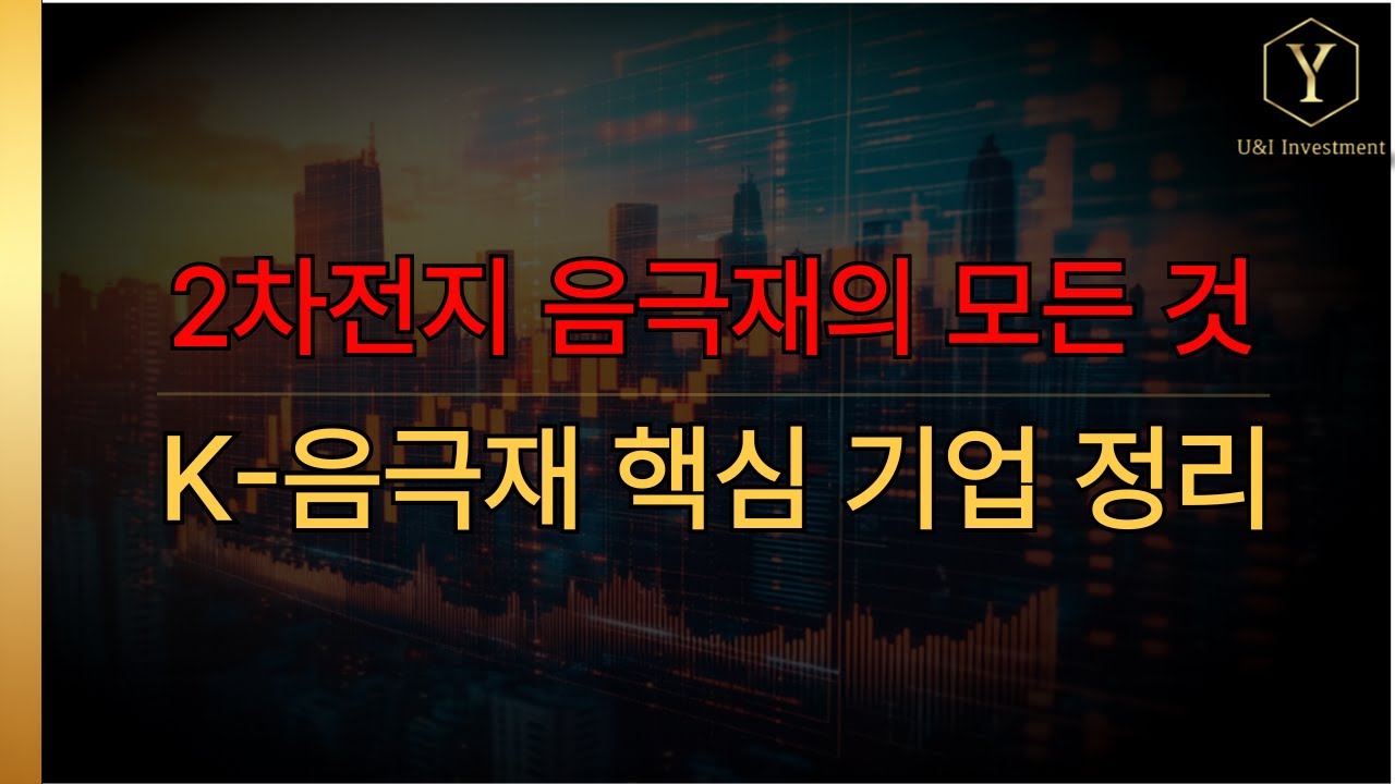 전기차 배터리 음극재 완전정복: 흑연에서 실리콘까지, K-음극재 주요 기업 핵심 포지션 분석 (포스코퓨처엠&middot;대주전자재료&middot;한솔케미칼)