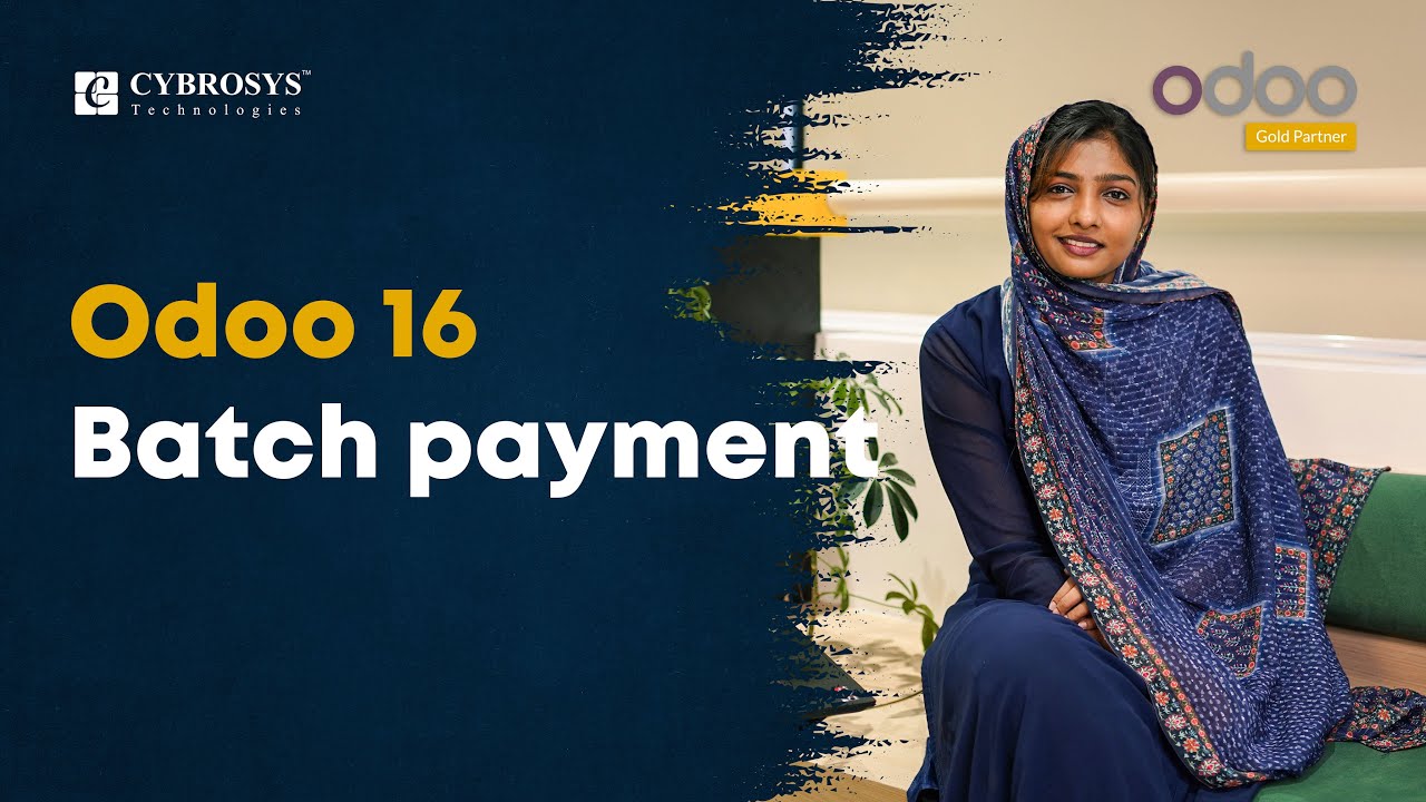 Batch Payment in Odoo 16 Accounting | How to Group Payments Into a Single Batch in Odoo 16