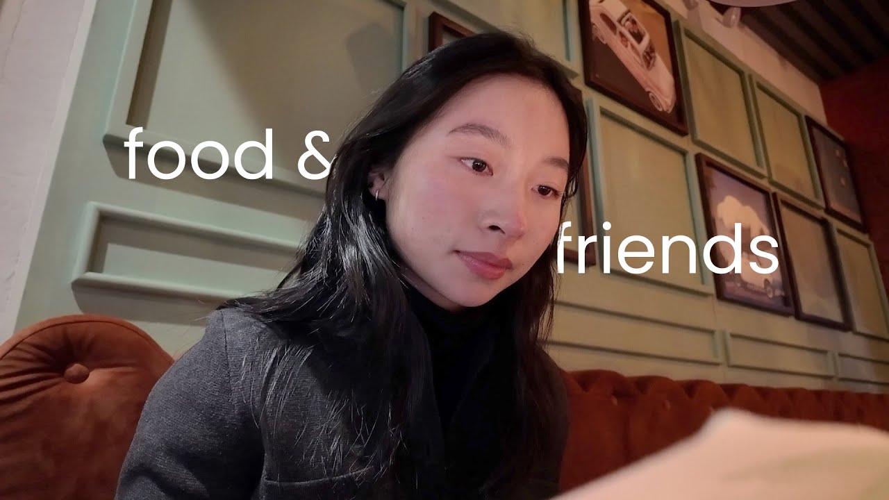 lots of food and catch-ups with friends