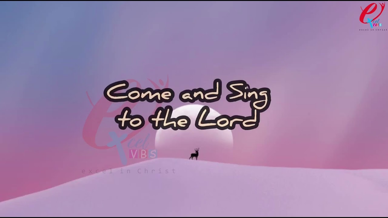 THAMPIRAJEHOVA KARAOKE | ACTION SONG | CHILDREN SONG| EXCEL VBS 2019