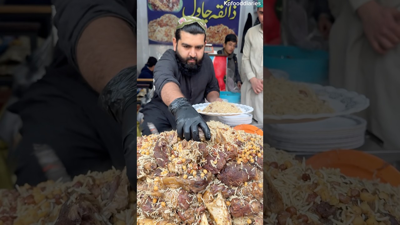 Zaiqa Chawal | Beef Chawal Qissa Khawani Bazzar Peshawar