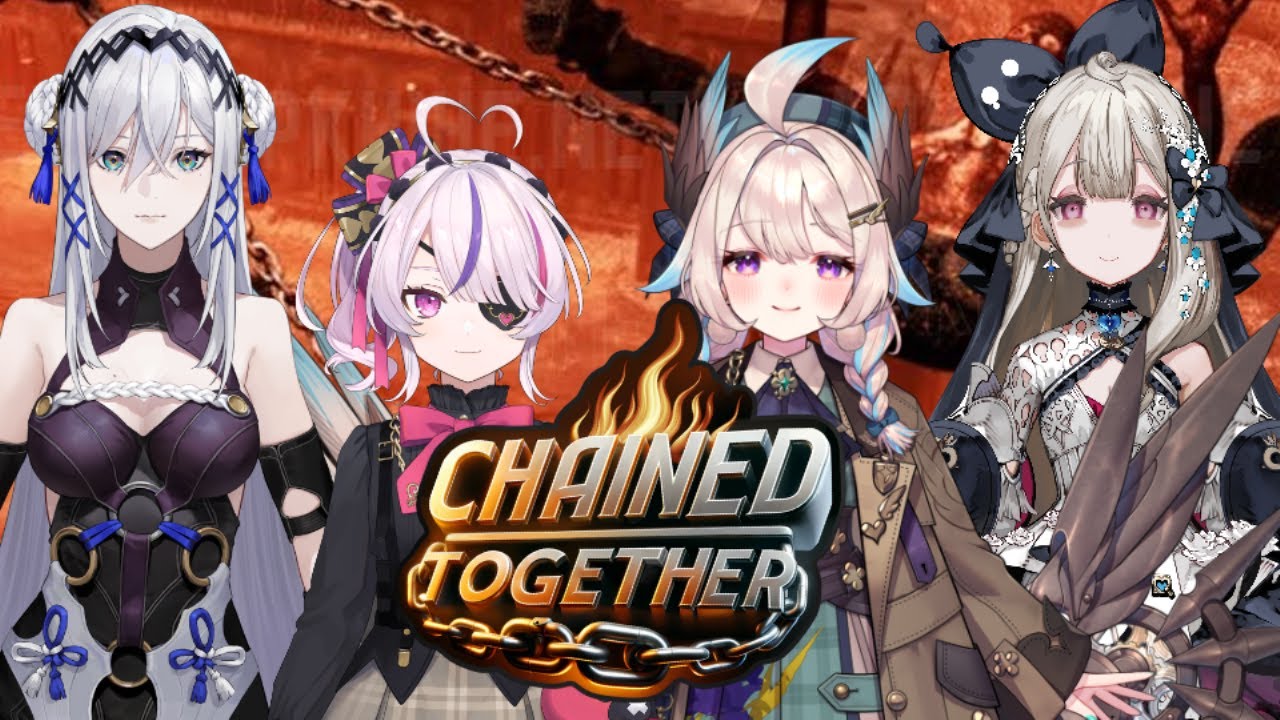 【CHAINED TOGETHER】 w/ Mumu, Maririn & Vivi !!【NIJISANJI  EN | Enna Alouette】
