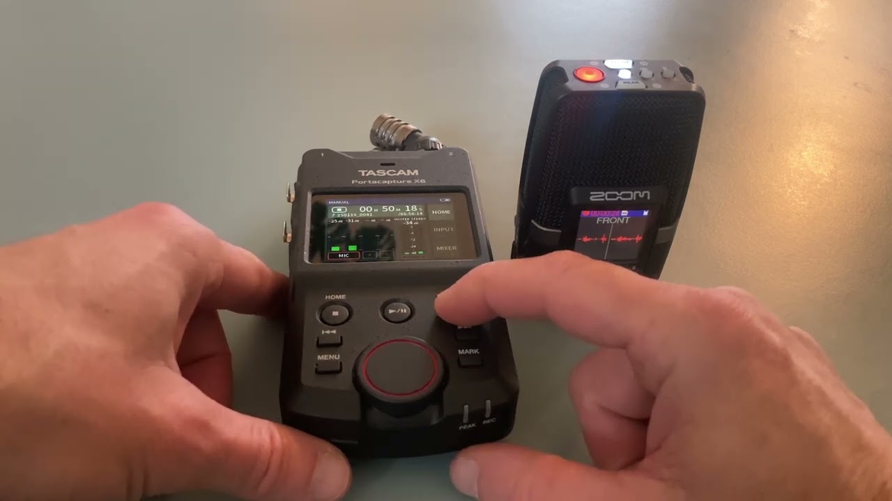 Zoom H2e vs Tascam Portacapture X6 self-noise testing. Quality good enough?