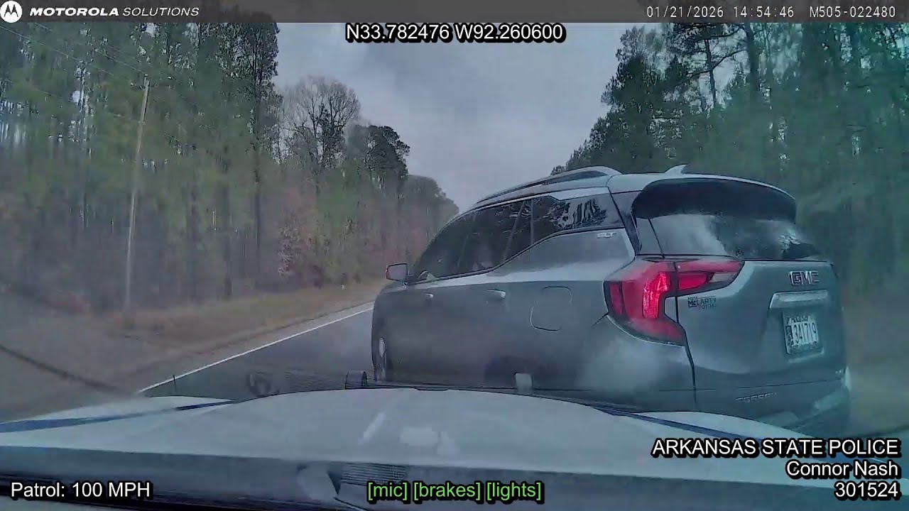 Pursuit/TVI AR-8 Dallas/Calhoun Co Arkansas State Police Troop F, Traffic Series Ep. 1812