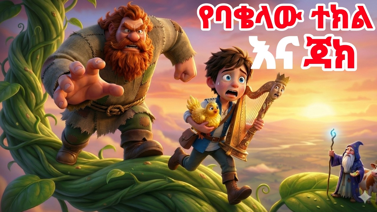 ጃክ እና የባቄላው ተክል | New Teret Teret Amharic | Teret Teret | ተረት ተረት | Teret Teret