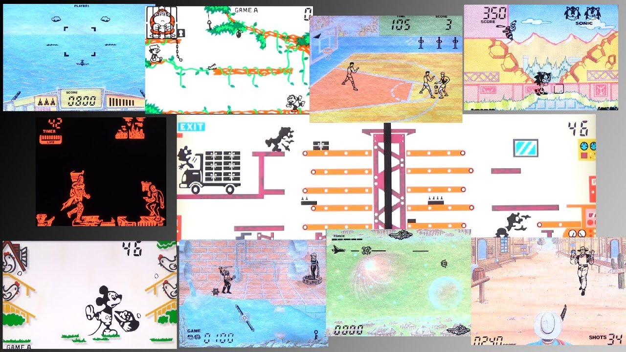 MAME Handheld LCD Games - Part 1