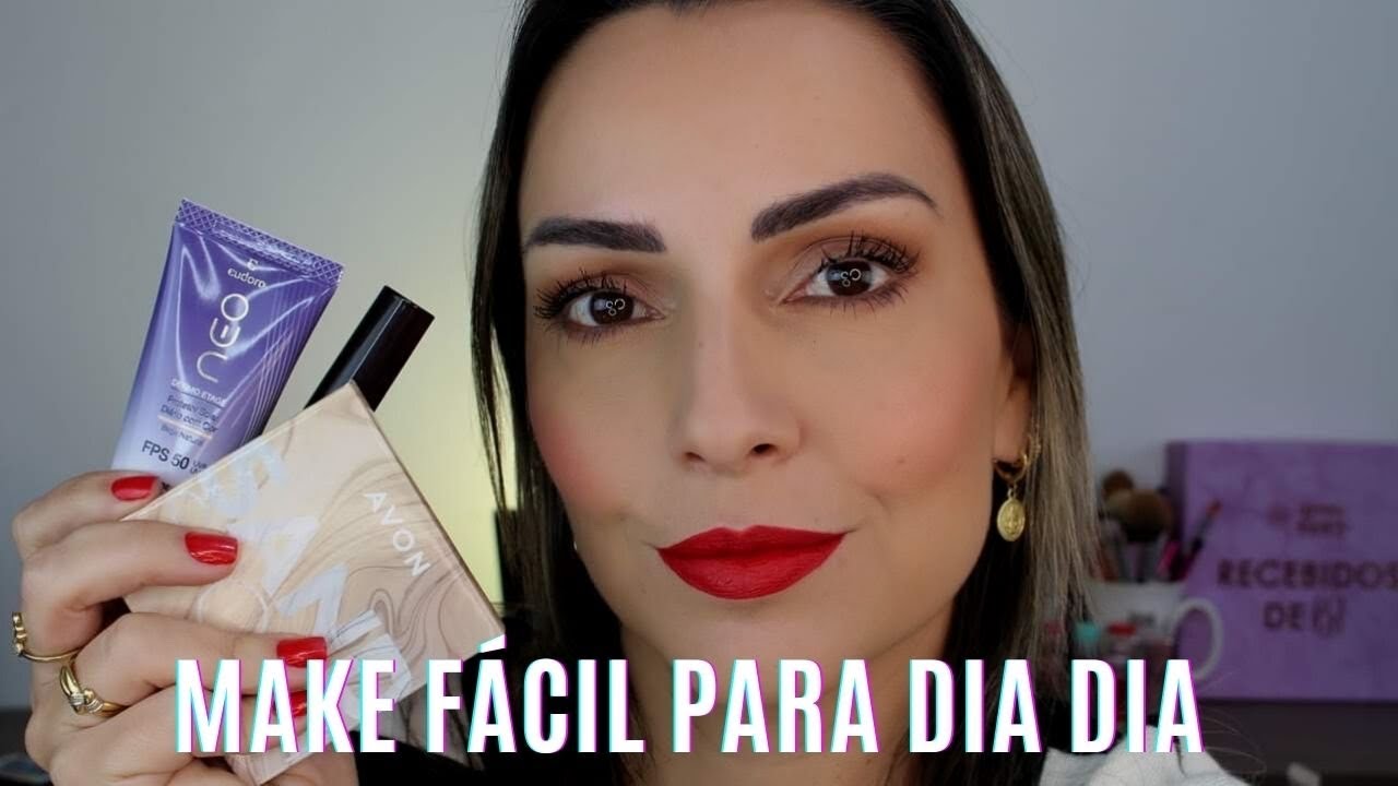 MAQUIAGEM FÁCIL PARA DIA DIA (PELE MADURA)