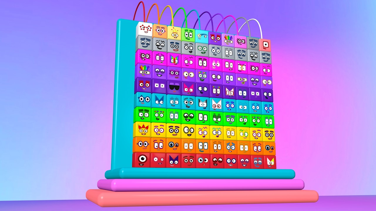 Let's Count 1 - 100 with Numberblocks | Easy & Super Fun Counting for Kids