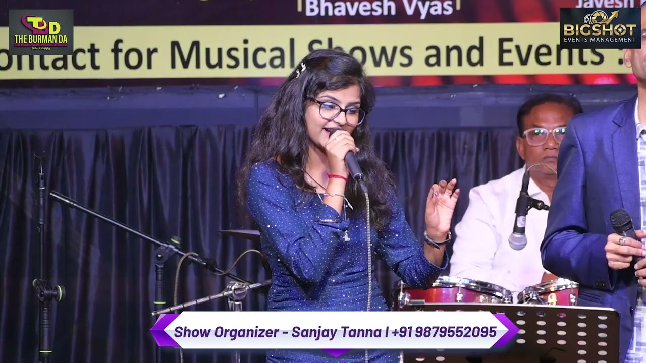 Rim Jhim Ke Geet Sawan duet song performed in Live Orchestra by Paresh Sukhadiya and Yashika Naikar