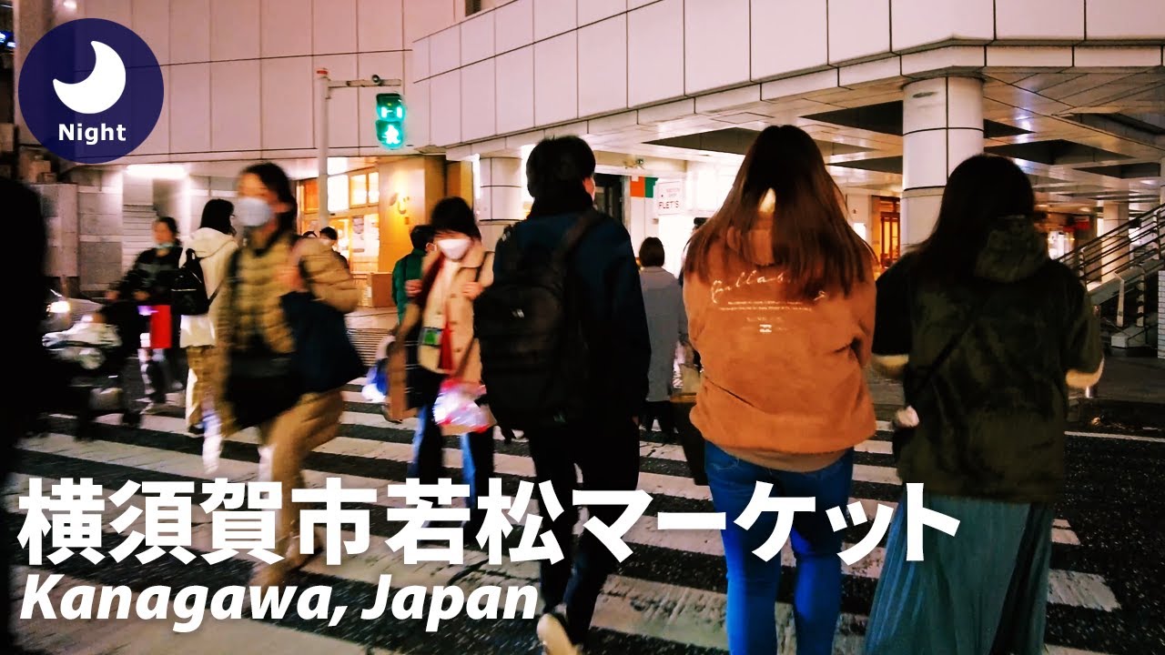 ⁴ᴷ Kanagawa: Yokosuka (横須賀市) - Japan Walking Tour (December 5, 2021)