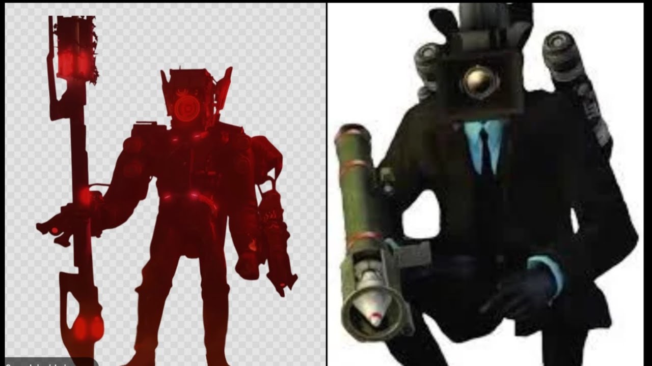 Large Camerman all the way to Large Dark Speaker