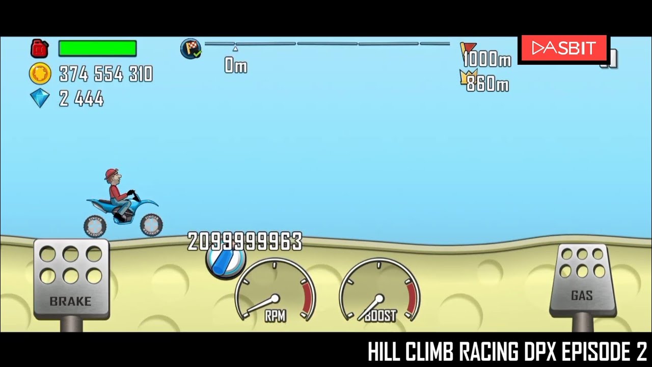 Hill Climb Racing DPX Remake | Episode 2 (Unforgiven speed vehicles)