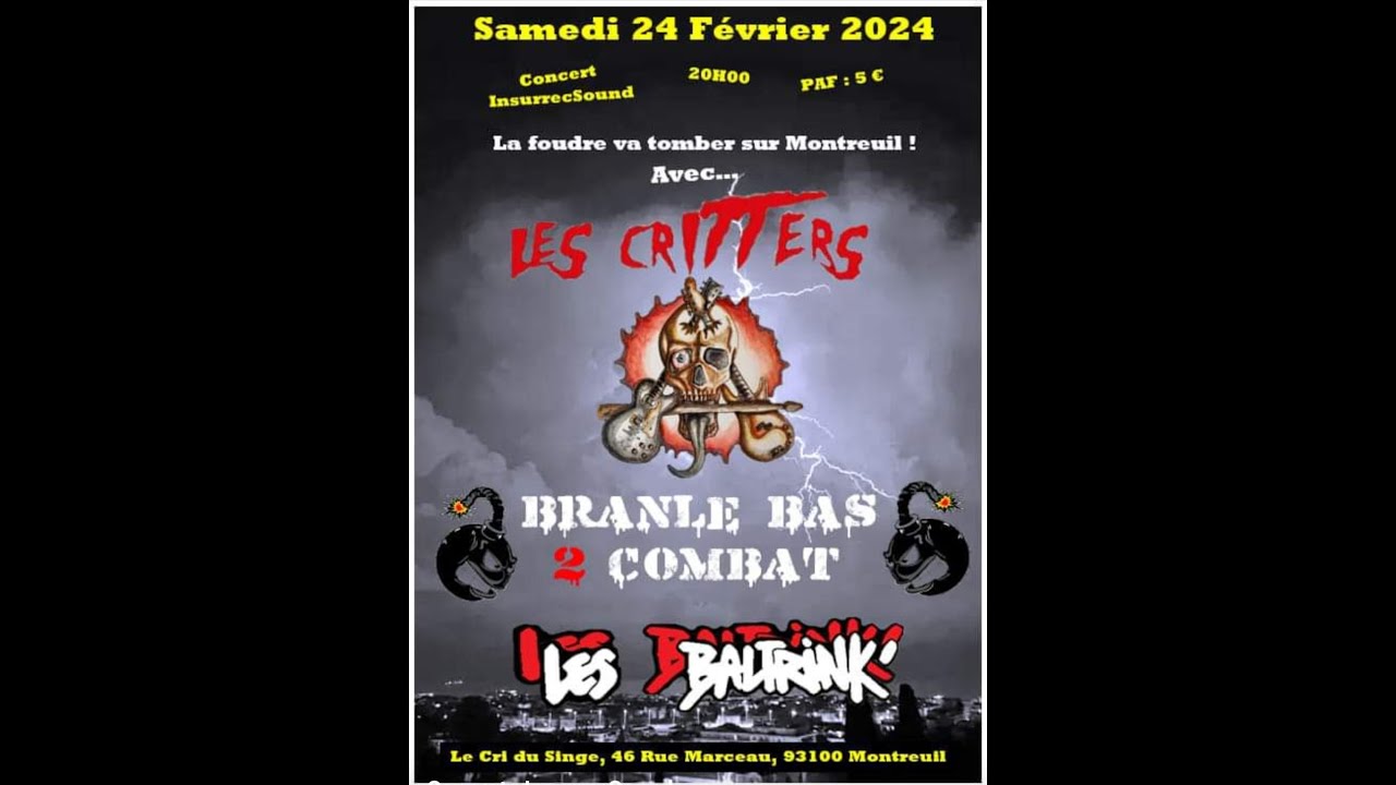 Les Critters - Mauvais r&ecirc;ve - Le cri du singe 20240224