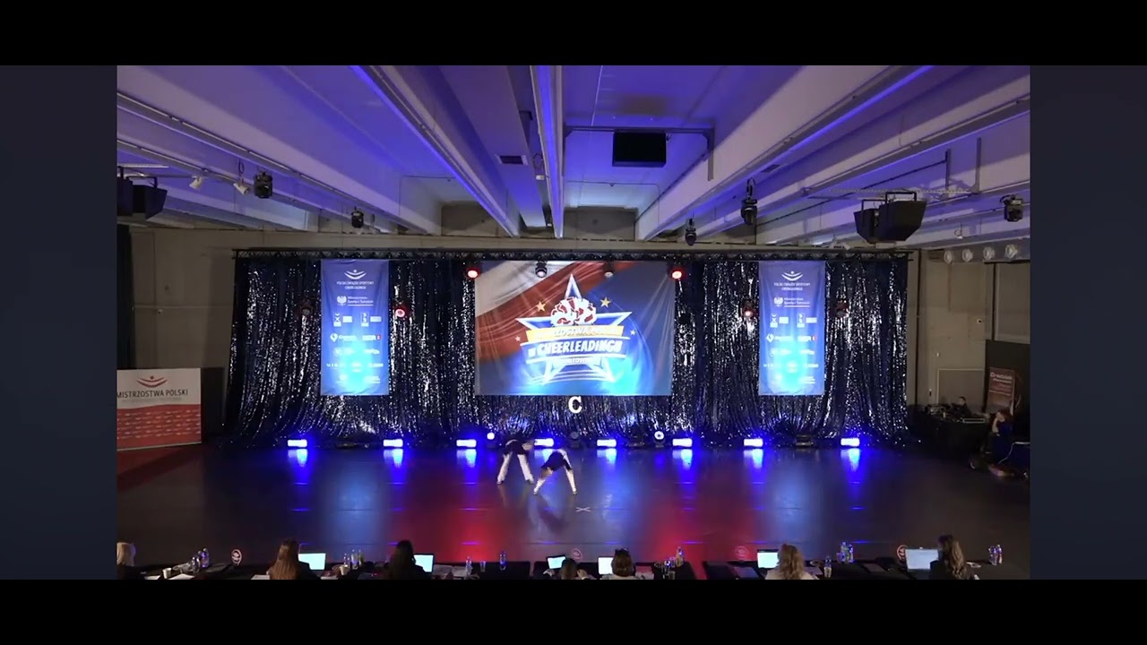 VIII Mistrzostwa Polski w Cheerleadingu Sportowym 2025 - DUET HIP HOP OLA i KLAUDIA