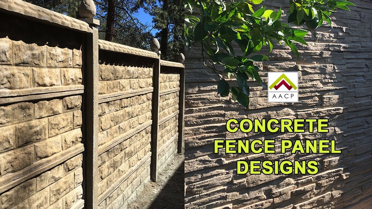 Decorative Concrete Fence Panels Designs | Precast Compound Wall
