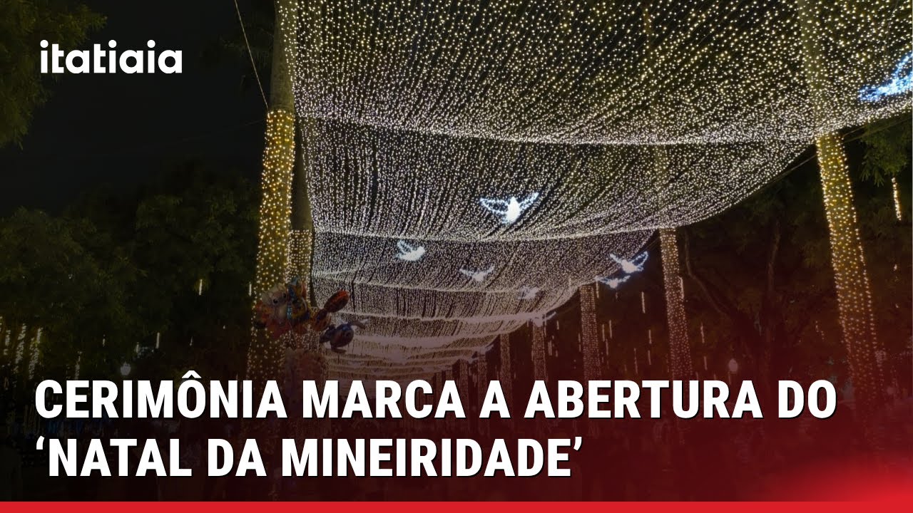 BH ACENDE ILUMINAÇÃO DE NATAL NA PRAÇA DA LIBERDADE