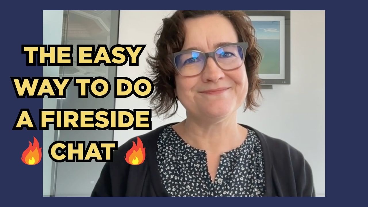 Tips and Advice for How to Do a Fireside Chat