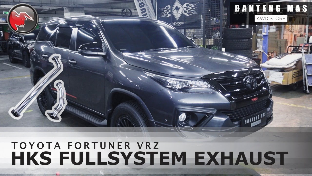 TOYOTA FORTUNER VRZ HKS FULLSYSTEM EXHAUST