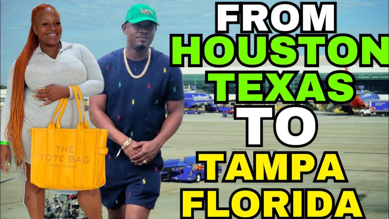 TRAVEL WITH PEACH 🍑 HOBBY AIRPORT FLYING FROM HOUSTON, TEXAS TO TAMPA, FL