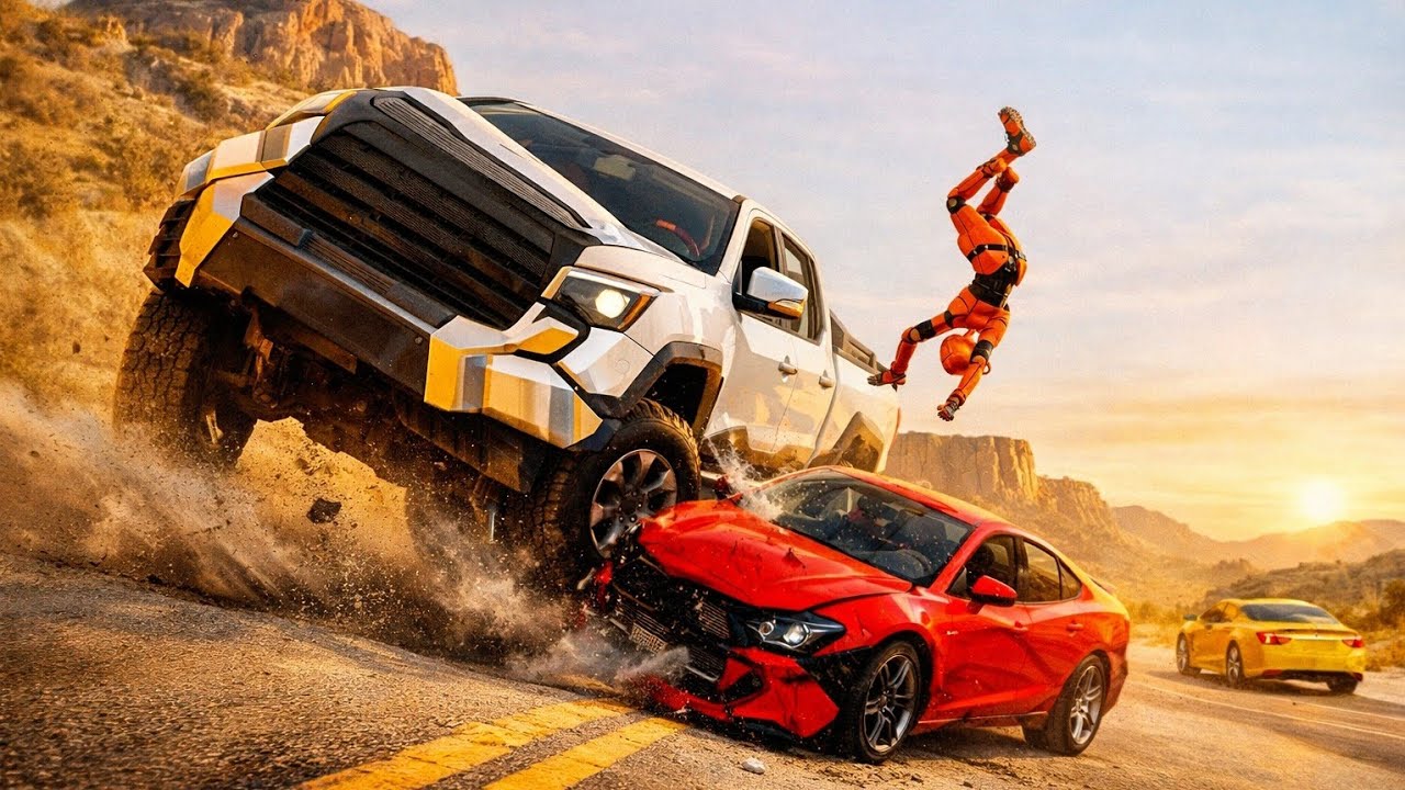 Ultimate Realistic Crash Compilation | BeamNG.drive Physics