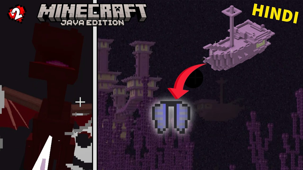I got Elytra in Minecraft Survival