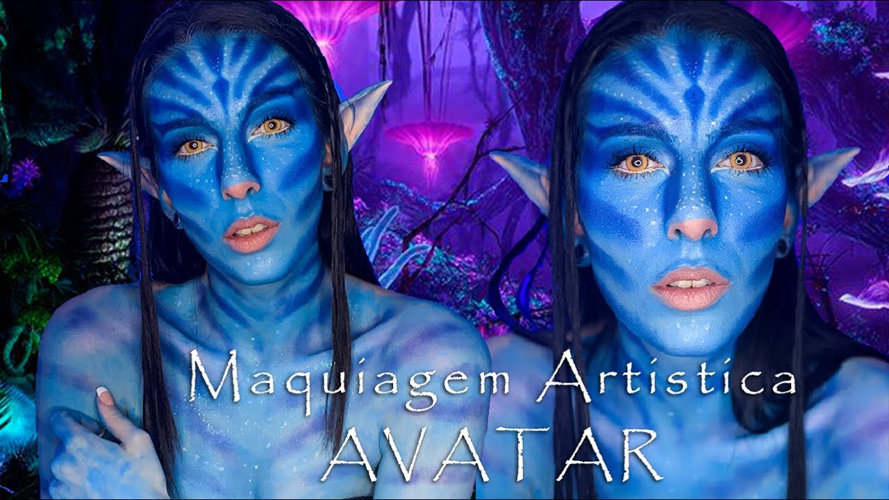 MAQUIAGEM AVATAR PASSO A PASSO | MAQUIAGEM ARTÍSTICA