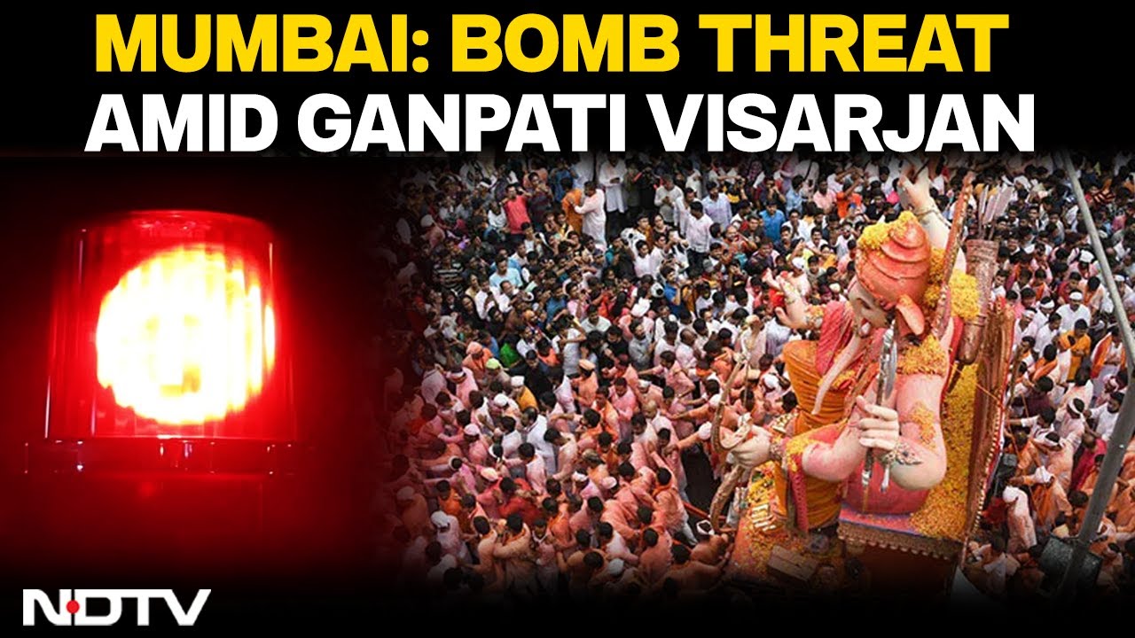 Mumbai Bomb Threat | Mumbai On Alert Over 'RDX In 34 Vehicles' WhatsApp Threat Ahead Of Visarjan