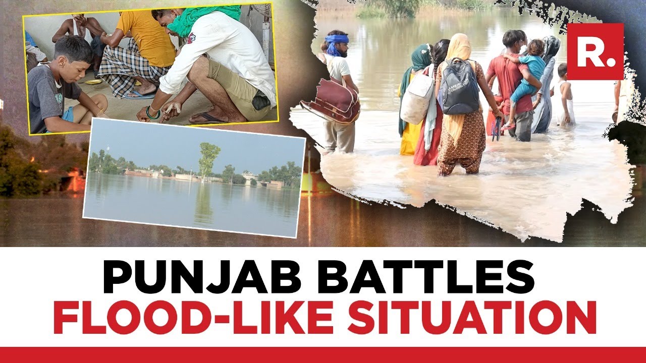 15 Villages In Punjab Cut Off From The Country Due To Flood-Like Situation