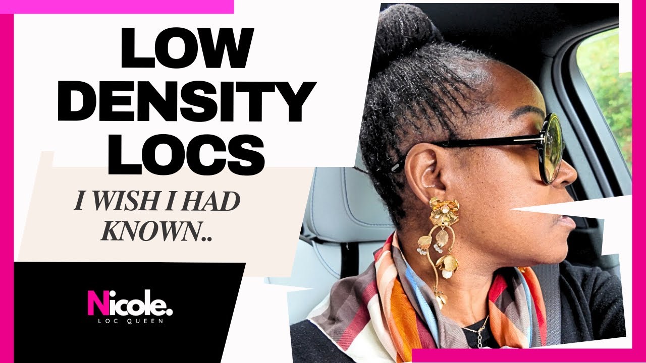 5 things I wish I knew before my journey with low density #microlocks #sisterlocks #silentvlog