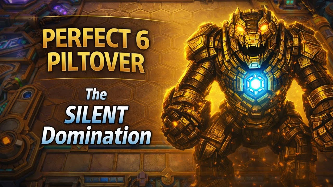 6 Piltover | Ab Tak Ki Sab Se Mazedar T-Hex Stacking Game (TFT Gameplay)