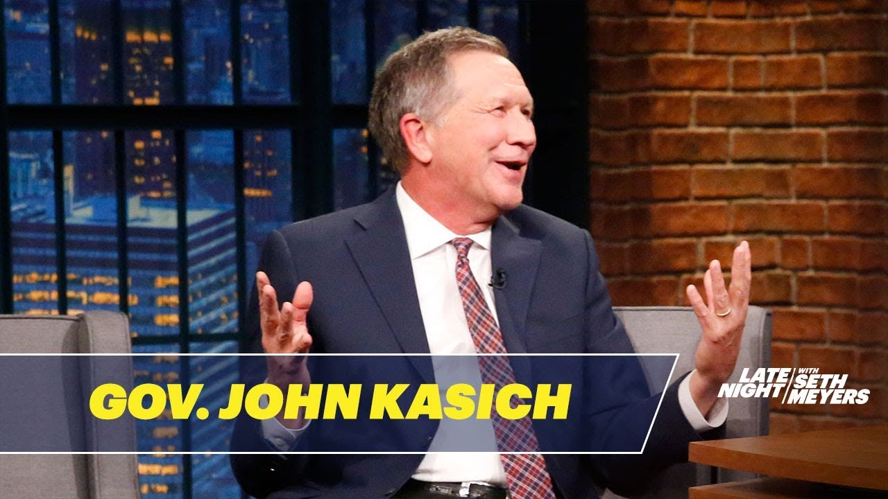 Governor John Kasich Doesn't Want to Focus on Trump