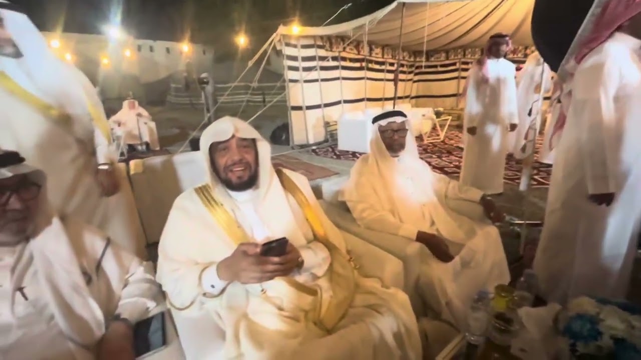مراسم عقد قران الشاب م. عمر بن عبدالعزيز بصفر على إبنة الشيخ صالح بن عبدالله باشراحيل بمكة 