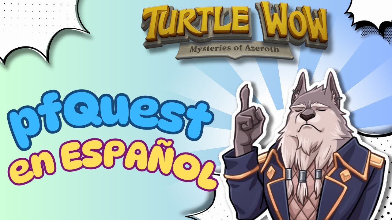 CÓMO PONER pfQuest en TURTLE WOW ESPAÑOL ¡ADDON de QUESTEO!