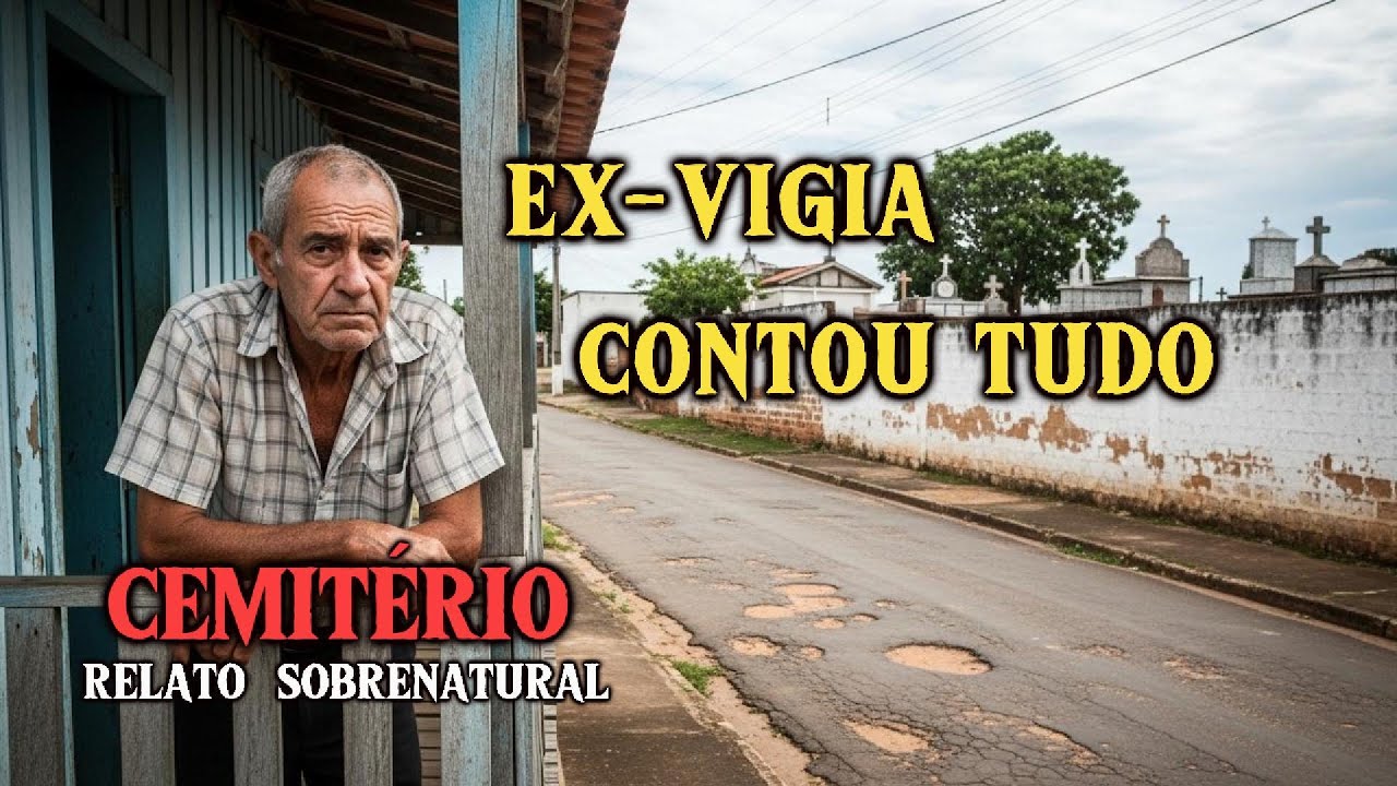 EX-VIGIA DO CEMITÉRIO CONTOU O QUE NENHUM FUNCIONÁRIO ADMITE! | Relato Real Sobrenatural