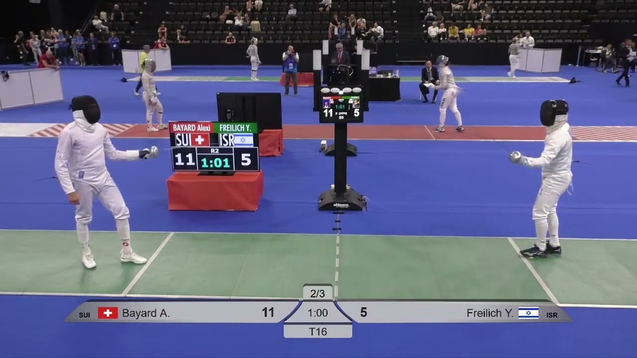 Euro Champs 2024 SME - L16 - Alexis Bayard SUI v Yuval Freilich ISR