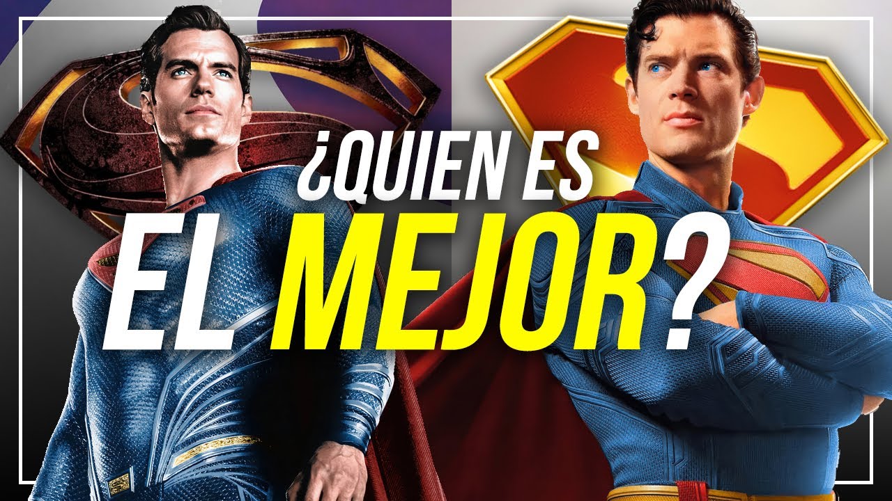 &iquest;CUAL es el MEJOR SUPERMAN? &iquest;Cavill o Corenswet?