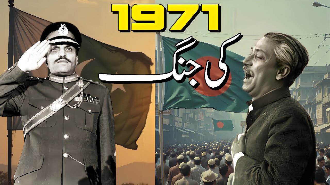 “Pakistan vs Bangladesh 1971 — The War That Changed South Asia Forever